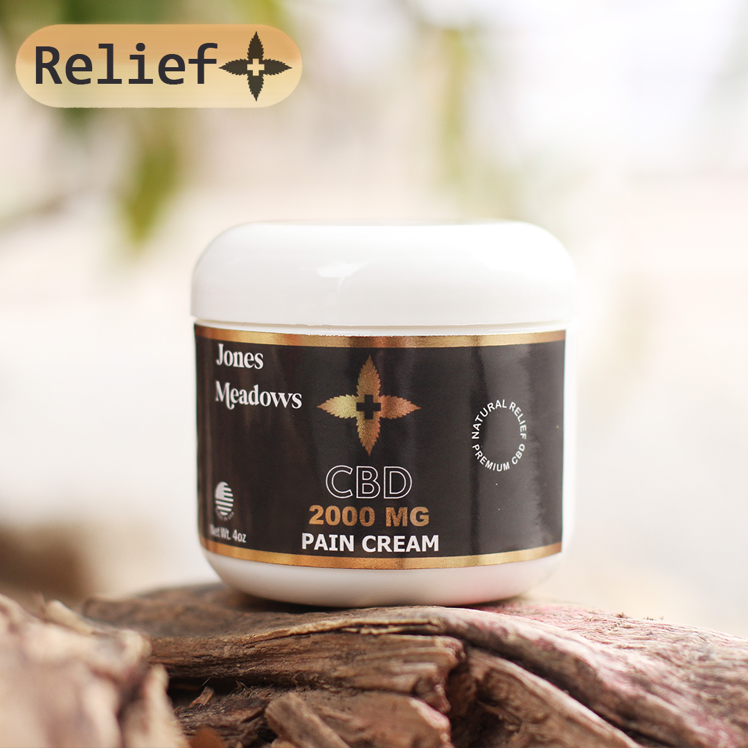 2000mg CBD Pain Cream 4oz